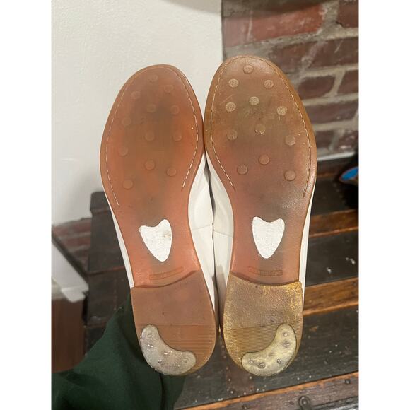 Born Women's Ardsley Preppy Loafer Leather White 8.5 Business Casual Officewear - Picture 7 of 11